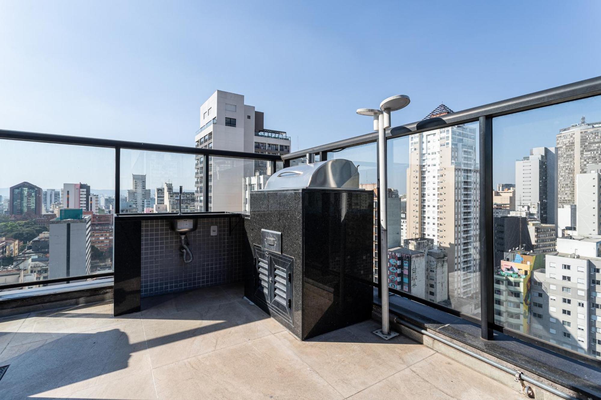 Predio Completo Na Consolacao Com Piscina No Rooftop - Share Consolacao 圣保罗 外观 照片