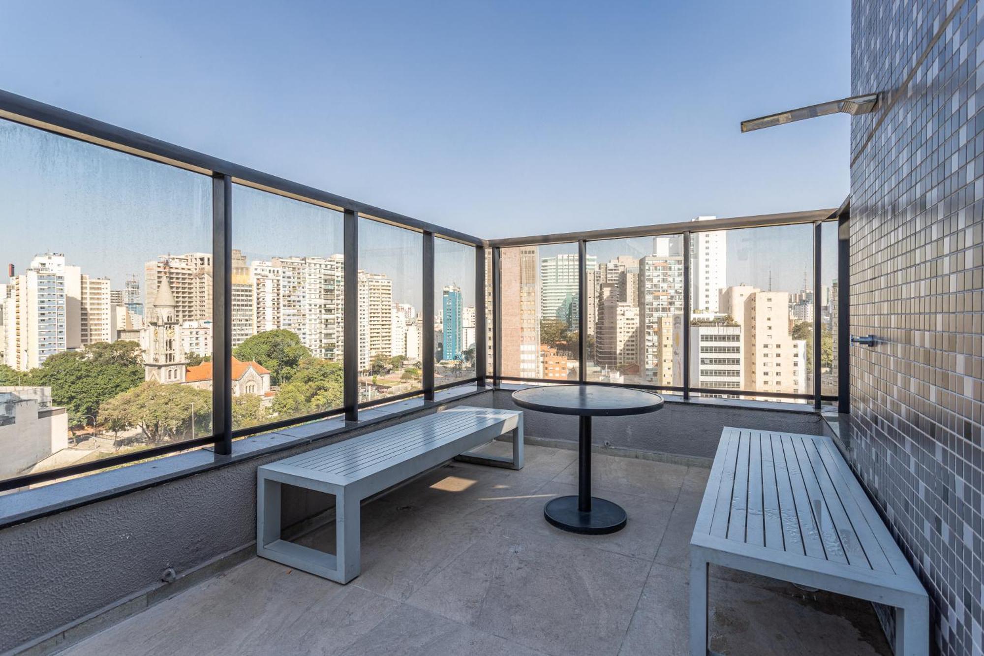 Predio Completo Na Consolacao Com Piscina No Rooftop - Share Consolacao 圣保罗 外观 照片